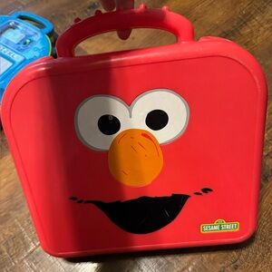 Sesame Street Red Elmo Face Letters
